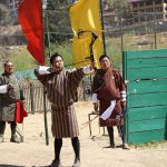 Bhutan Archery by Bhutan DMC