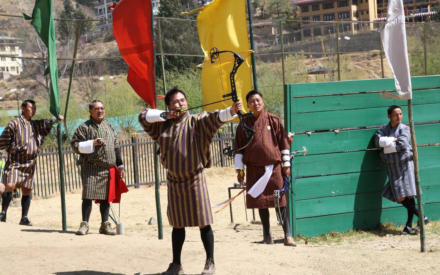 Bhutan Archery by Bhutan DMC